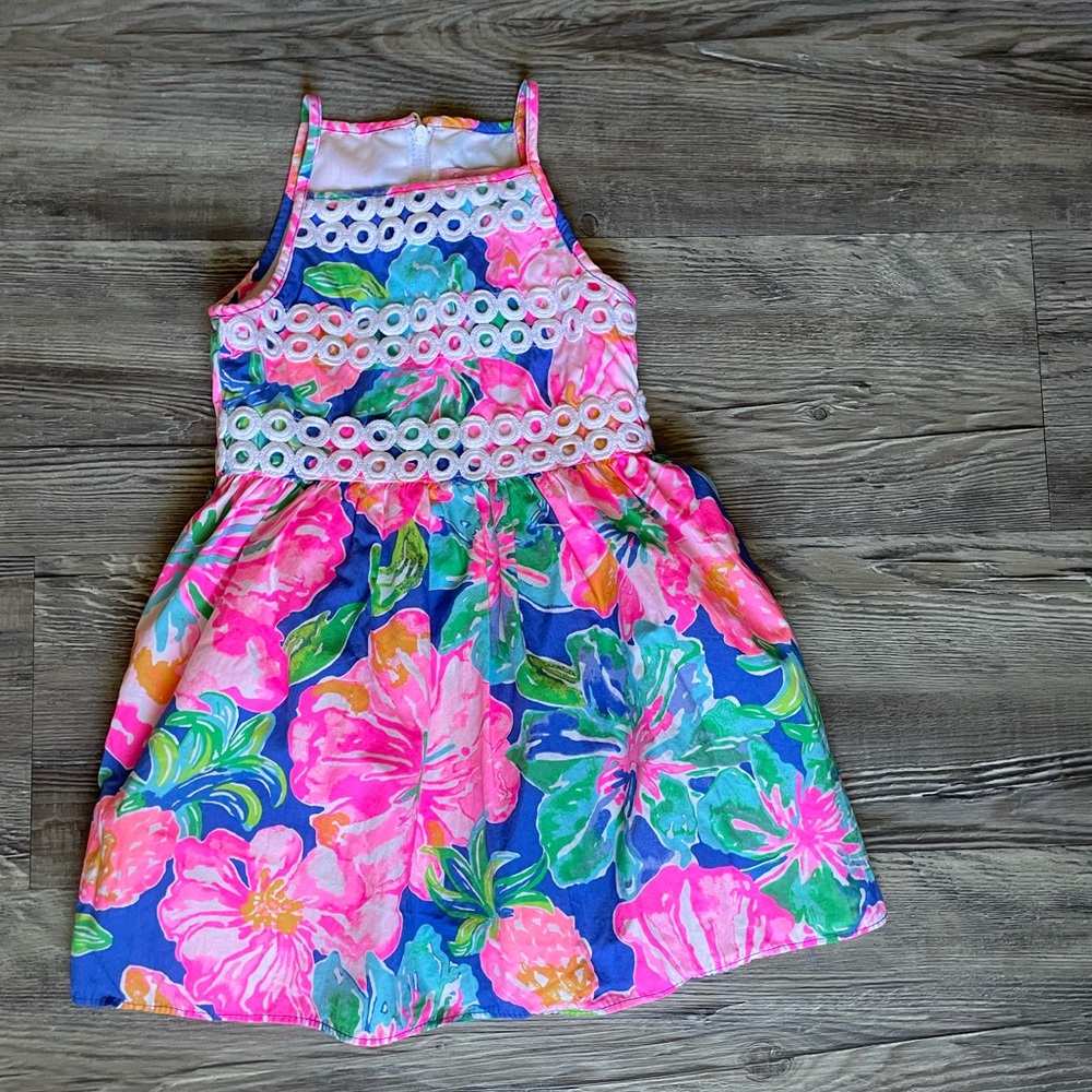 Lilly Pulitzer Multicolor Floral Dress - Picture 2 of 8